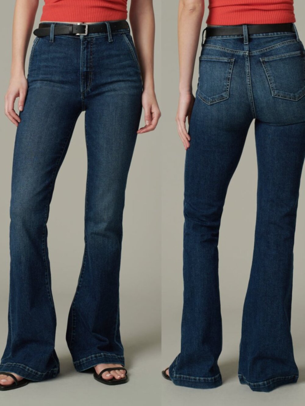 Joe’s Jeans The Molly High Rise Flare Dark Blue